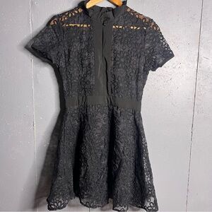 Haoyihui Black Lace Dress in size Small